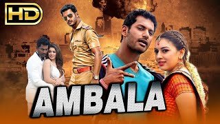 Ambala (HD) Tamil Hindi Dubbed  Movie | Vishal, Hansika Motwani, Santhanam