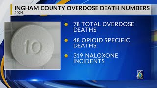 Ingham County overdose death numbers
