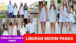 (Eng-Sub) WOWED THE CROWD,  BEAUTIFUL PRINCESS LEONOR AND HER FAMILY AT CHARTERHOUSE OF VALLDEMOSSA