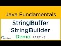 Java StringBuffer, StringBuilder example. Java Tutorial for Beginners #7.3
