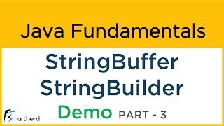 Java StringBuffer, StringBuilder example. Java Tutorial for Beginners #7.3