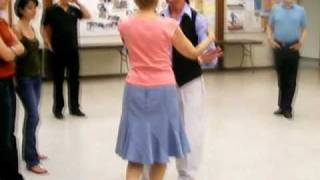 Beginner's tango class with Marcelo Solis 2010-07-21.