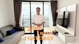 2 Bed 1 Bath, 603 sqft | J Gateway Condo | 2 Gateway Drive | Home Tour | Singapore Property Listings