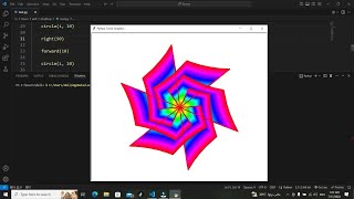 Python Design Turtle | Using Visual Studio Code