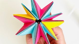 #Shorts Origami 3d Yıldız Yapımı @AYSUINAN