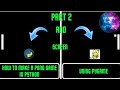 How To Make Pong (Python) Part 2