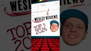 Wesley’s Top 5 of 2024 #movie #ontheslatepodcast #review #top5