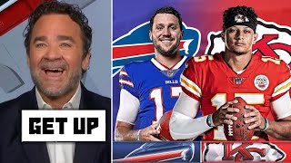 GET UP | Josh Allen must erases the obsession to Mahomes in playoffs - Jeff on Bills vs Chiefs