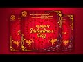 Valentine's Day Social Media Post Design In Photoshop | Happy Valentine's Day Post Design