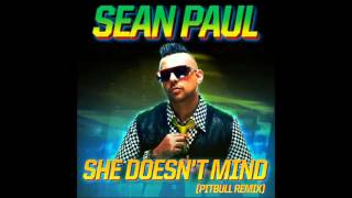 Sean Paul - She Doesn't Mind (Pitbull Remix) (Audio) (HQ)