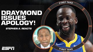 Stephen A. reacts to Draymond Green’s apology: It humbled me! | First Take
