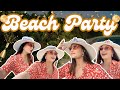 Beach Party 🏖️🎉🫶🏻 || UNNATI PATEL॥KISHAN PATEL॥COUPLE VLOG