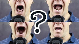 Correct Tongue Position in Singing
