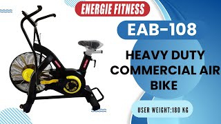 Heavy Duty Commercial Air Bike Workout |  Energie Fitness