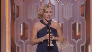 Kate Winslet Was Totally Shocked by Her Golden Globes Win
