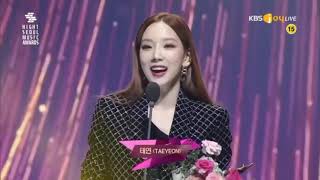 [ENG SUB] 200130 TAEYEON (태연) Wins OST Award @29th Seoul Music Awards