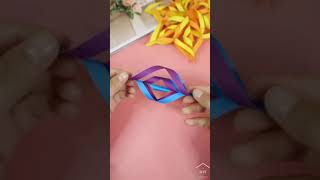 Nice 3D Paper flower making for Christmas decorations ll Amazing paper craft ideas and video #shorts