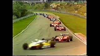 F1 1982 Race 09 Dutch GP start and 3 laps🚔🚕🚖  by magistar