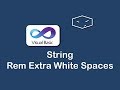 string remove extra white spaces in vb.net