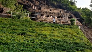 The Undavalli Caves, a monolithic example of Indian rock-cut architecture 