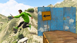 EXTREMELY SCARY DEATHRUN! (GTA 5 Funny Moments)
