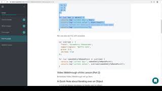 Module 0 - Loops - For-in - Part 1