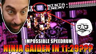 IMPOSSIBLY FAST NINJA GAIDEN SPEEDRUN!