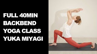 後屈を深めるヨガ 40分 | Backbend Yoga Full 40min