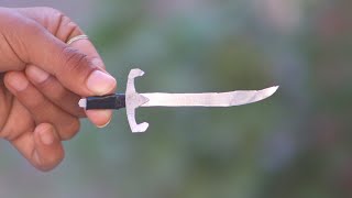 Ertugrul ghazi Sword | How to make mini Sword | Making Sword