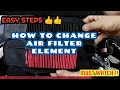 HOW TO CHANGE AIR FILTER ELEMENT ON Mio i 125 | NEWBIE & BEGINNERS GUIDE | DIY