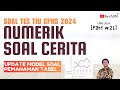 PART #21 | SOAL TIU NUMERIK SOAL CERITA UPDATE TERBARU CPNS 2024 | TES CPNS 2024