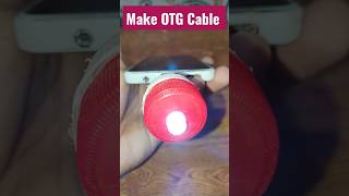 how to make OTG cable at home | otg cable | homemade otg cable |technical ankur #youtubeshorts #gyan