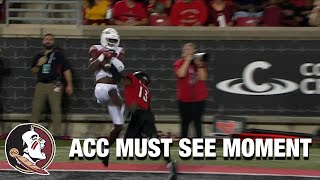 Florida State's Malik McClain Gets The Toe-Tap Touchdown | Must See Moment