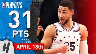 Ben Simmons Full Game 3 Highlights 76ers vs Nets 2019 NBA Playoffs - 31 Pts, 9 Assists, BEAST!