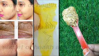 1 ஸ்பூன் தேவையற்ற முடி எல்லாம் அதில் ஒட்டி வரும் | how to remove unwanted hair permanently in tamil