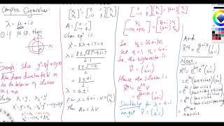 Differential Equations: EIgenvalues Method with complex eigenvalues 2