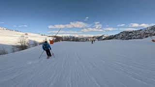 Serre chevalier piste rouge Cucumelle