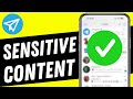 How to Enable Sensitive Content on Telegram iPhone (2024)