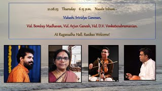 Vidushi Srividya Ganesan Concert for Naada Inbam