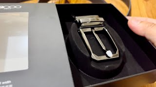 G2000 Formal Belt Buckle Men + Premium Leather Belt black/brown Reversible Unboxing