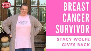 Breast Cancer Survivor Gives Back! AJGA tournament helps foundation.