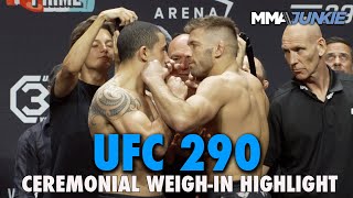 UFC 290 Full Fight Card Faceoffs From Las Vegas
