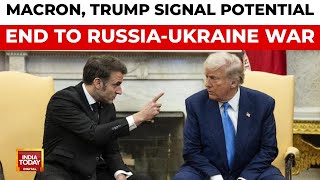 Russia-Ukraine War: Macron Hints at Truce, Trump Signals Potential Peace Deal