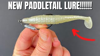 NEW PADDLETAIL LURE (with scales that make saltwater fish go crazy)!