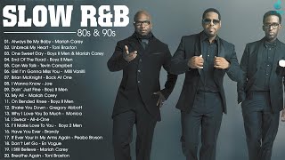 80's & 90's R&B Slow Jams Hits - Mariah Carey,Toni Braxton,Boyz II Men,Tevin Campbell...