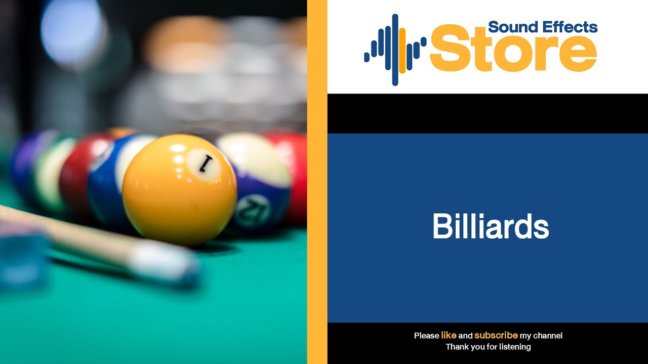 Billiards Sound Effect At Shirley Poe Blog