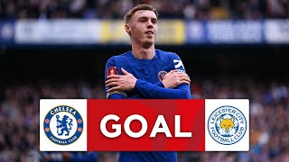 GOAL | Cole Palmer | Chelsea 2-0 Leicester City | Quarter-final | Emirates FA Cup 2023-24