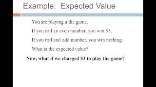 Expected Value Part 1