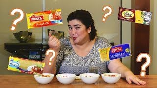 Which Spaghetti Pasta Noodles is the BEST? | Who wins? Royal, Ideal, SM Bonus or Fiesta Noodles?