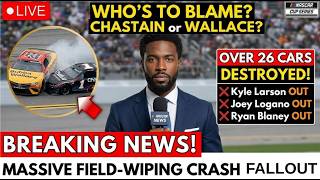 BUBBA WALLACE SPEAKS OUT! 🗣️ The Truth Behind the 26-Car Talladega Disaster.